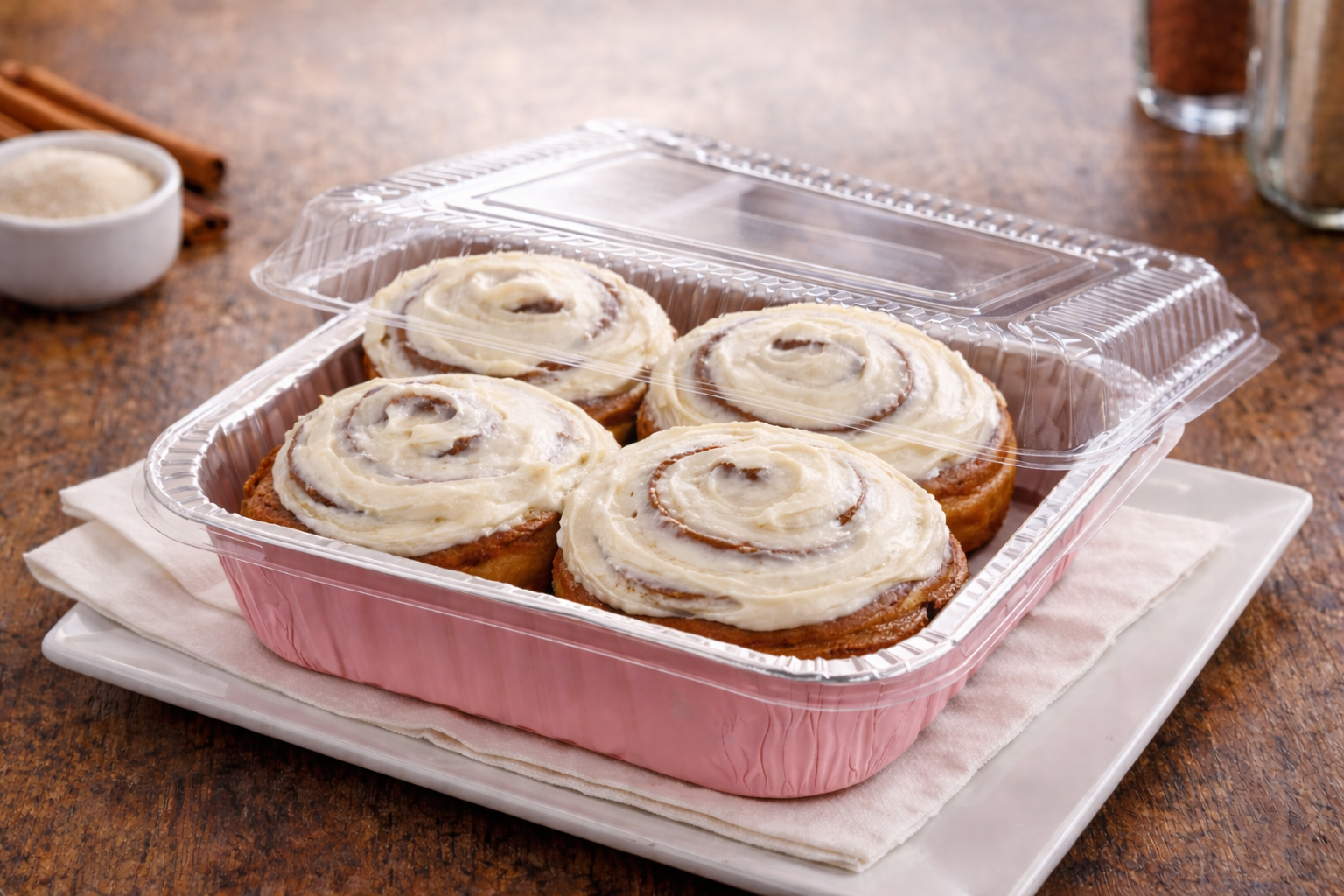4x Classic Cinnamon Rolls